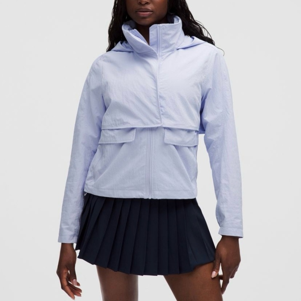 NWT Lululemon Always Effortless Classic Fit Jacket - Size 6, Serene Blue